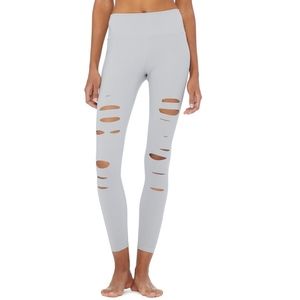 Alo Yoga HIGH-WAIST RIPPED WARRIOR LEGGING